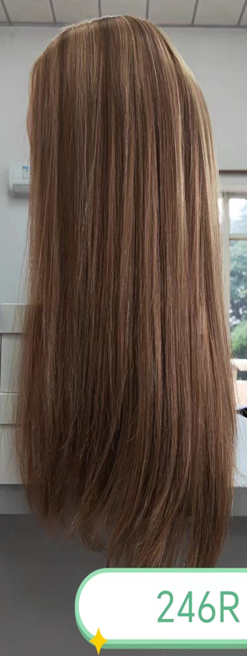 Style: H953B Human Hair Prosthetic Wig 16"