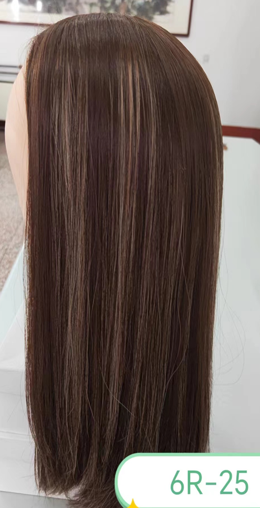 Style: H953B Human Hair Prosthetic Wig 16"