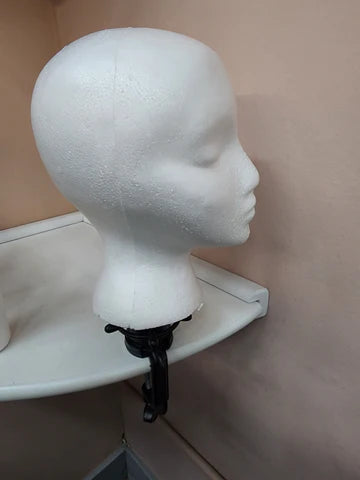 Styro Head Holder Clamp (Light Weight Clamp For Styrofoam Heads)