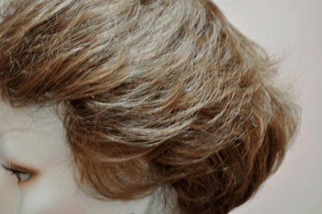RX 12-24 Prosthetic Wig 100% Hand Tied with Lace Front