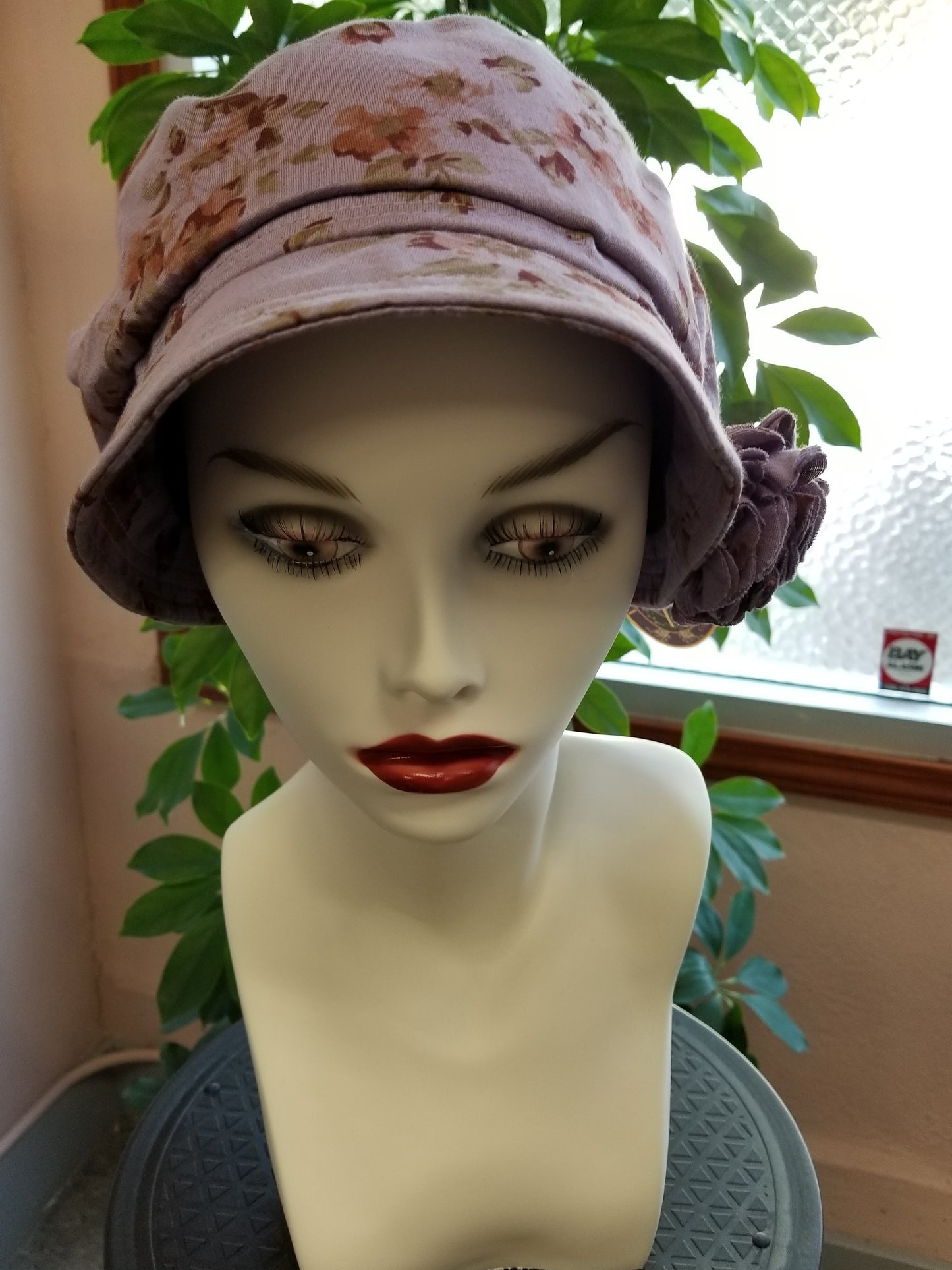 Hat LC619 Flowered Cap