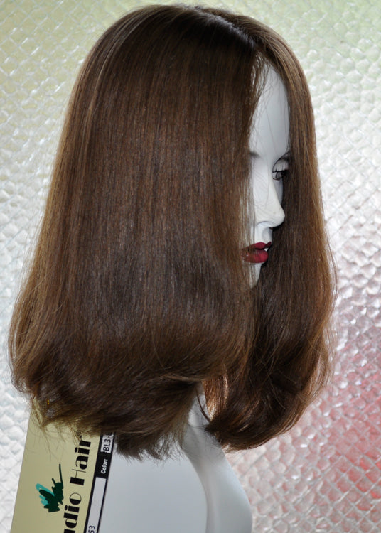 Human Hair 953L 22" Human Hair Wig