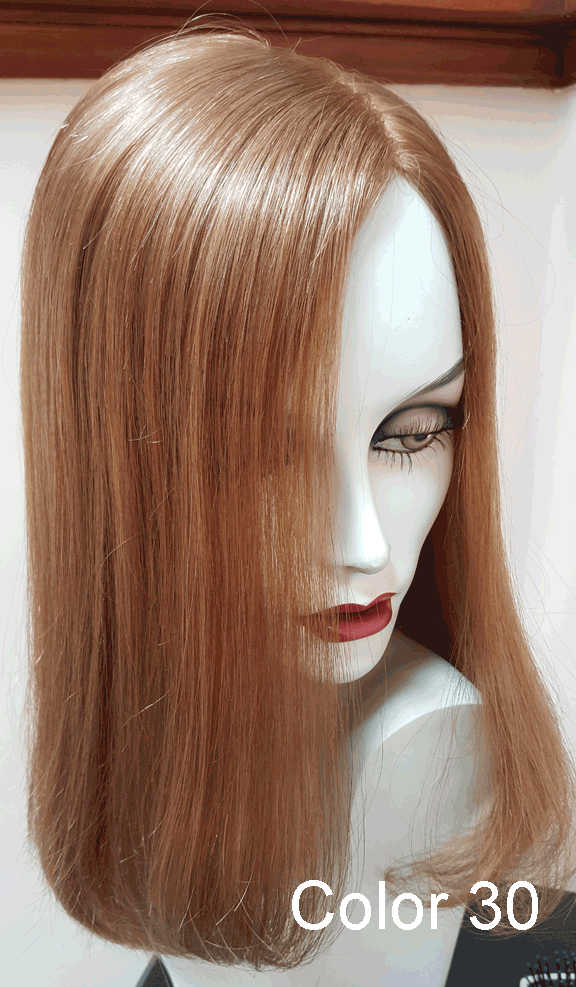 R/X 978E French Lace Self Adjusting Cap, Made With Non-Slip Skin Base & Remy Human Hair - Prosthetic Wig