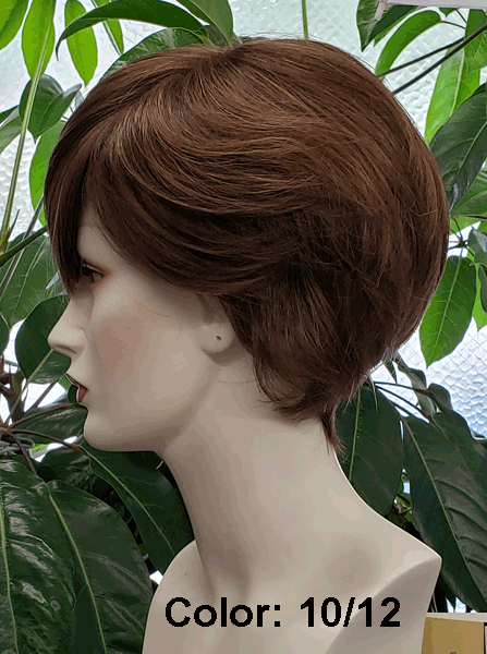 Clearance Model 6-45 (Available To Order On-Line Only) 100% hand-tied and features an invisible lace front hairline and monofilament top construction.