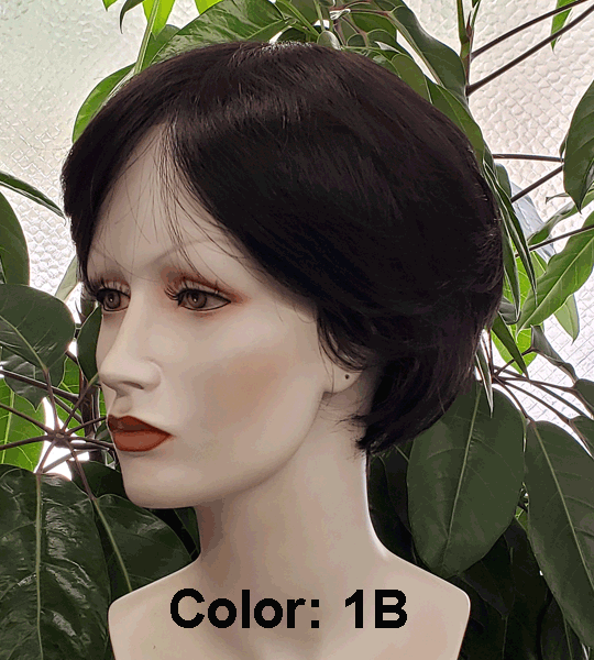 Clearance Model 6-45 (Available To Order On-Line Only) 100% hand-tied and features an invisible lace front hairline and monofilament top construction.
