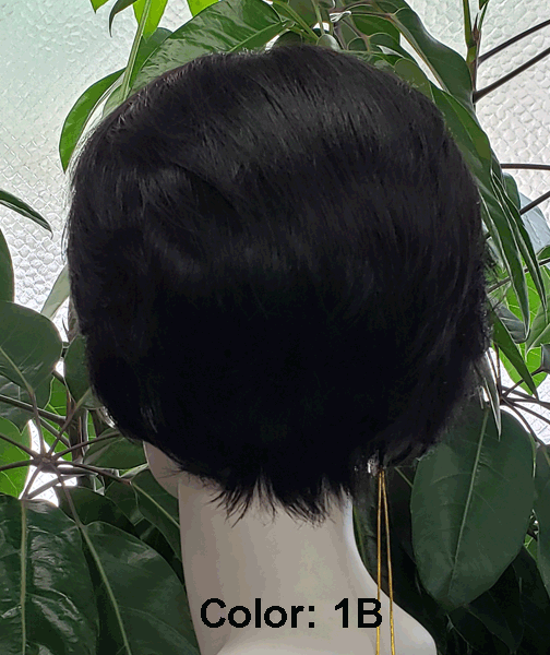 Clearance Model 6-45 (Available To Order On-Line Only) 100% hand-tied and features an invisible lace front hairline and monofilament top construction.