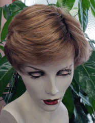 RX ANI 100% Hand tied, Lite Weight, Fine Monofilamant Prosthetic Syn. Fiber Wig