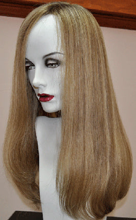 R/X 978E French Lace Self Adjusting Cap, Made With Non-Slip Skin Base & Remy Human Hair - Prosthetic Wig
