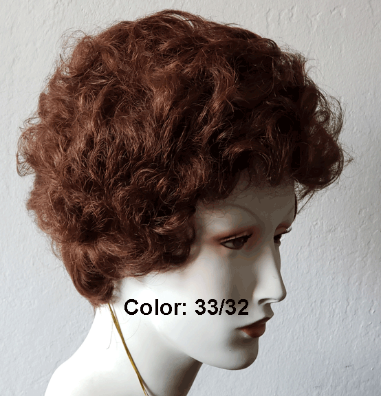 RX DIA 100% Hand tied, Lite Weight, Fine Monofilamant Prosthetic Wig