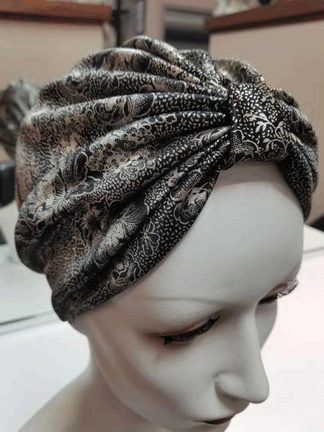 Hats Metallic Turbans