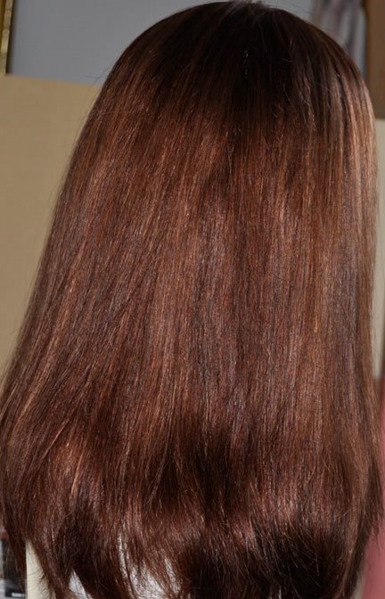 Human Hair 953L 22" Human Hair Wig