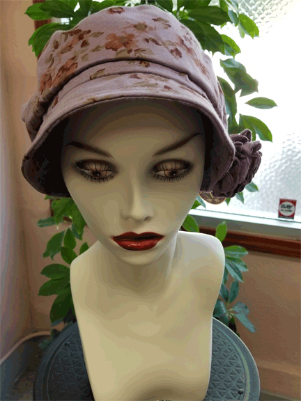 Hat LC619 Flowered Cap