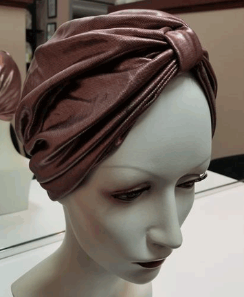 Hats Metallic Turbans