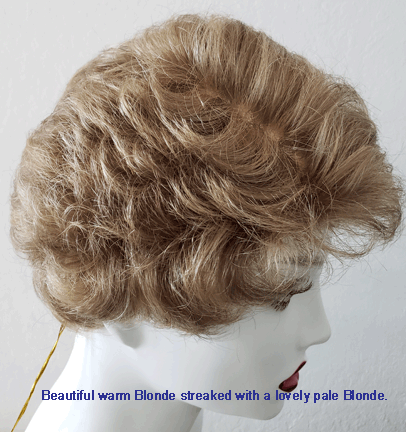RX SPKS 100% Hand tied,Lite Weight,Fine Monofilamant & Lace Prosthetic Wig