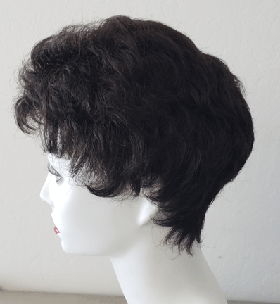 RX SPKS 100% Hand tied,Lite Weight,Fine Monofilamant & Lace Prosthetic Wig