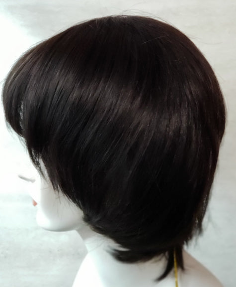 RX New VAL 100% hand tied with Synthetic Fiber Prosthetic Wig "70% OFF Inventory Clearance Sale!!!!!!" Reg. $525 NOW! $157.50