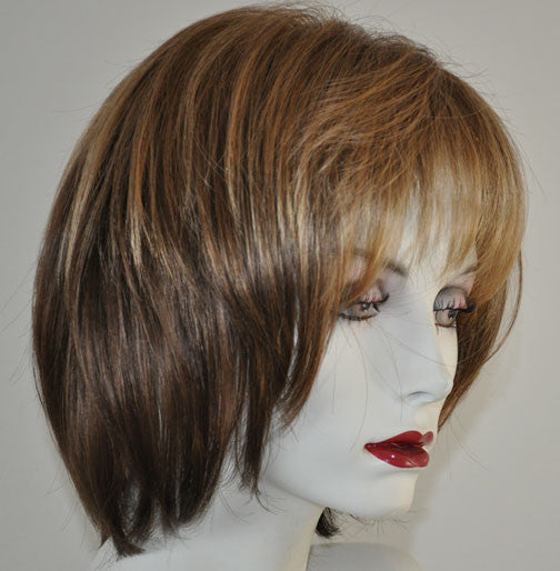 RX New VAL 100% hand tied with Synthetic Fiber Prosthetic Wig "70% OFF Inventory Clearance Sale!!!!!!" Reg. $525 NOW! $157.50