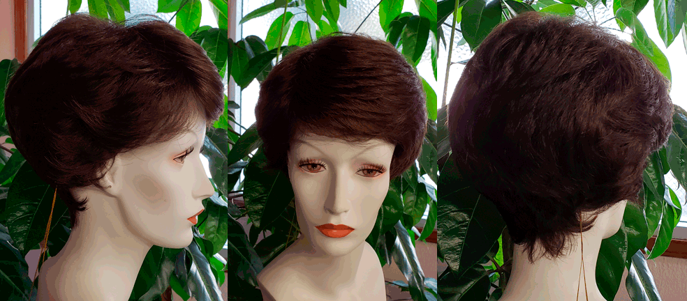 RX WLW Synthetic 100% Hand Tied with Lace front Wig