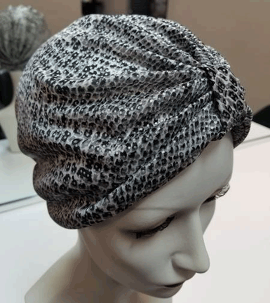 Hats Metallic Turbans