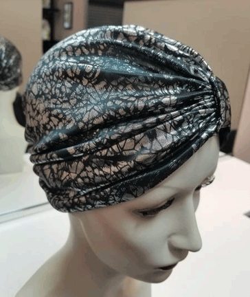 Hats Metallic Turbans