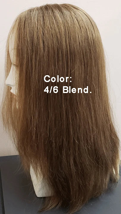 Human Hair 953L (Average is Stock 20"-22 1/2") (Custom Sizes 10-12 Weeks - We also have this style available in a number of colors in our Regular Petite Size is stock)