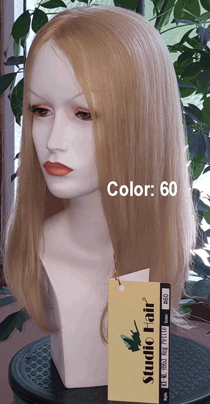 R/X 953 100% Remy Human Hair & Hand Tied Prosthetic Wig