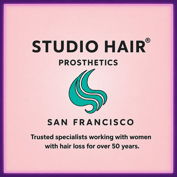  Studio Hair® Prosthetic's - StudioSF- Hand Tied Wigs, Toppers & Hair Augment Pieces For Women - San Francisco