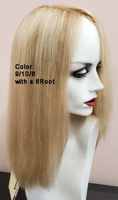 R/X 953 100% Remy Human Hair & Hand Tied Prosthetic Wig - 46 Shades in average size in stock and 24 shades in petite size in stock!