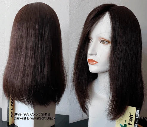 Human Hair 953L (Average is Stock 20"-22 1/2") (Custom Sizes 10-12 Weeks - We also have this style available in a number of colors in our Regular Petite Size is stock)