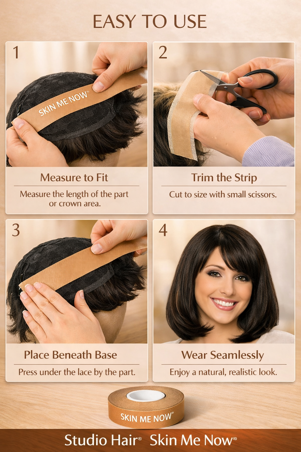 Skin Me Now® by Studio Hair®