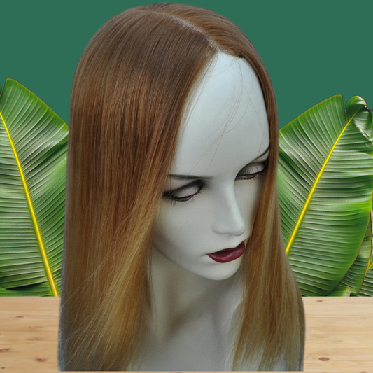 Human Hair 953L  22" Human Hair Wig