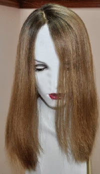 Human Hair 953L (Average is Stock 20"-22 1/2") (Custom Sizes 10-12 Weeks - We also have this style available in a number of colors in our Regular Petite Size is stock)