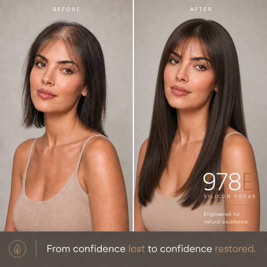R/X 978E French Lace Self Adjusting Cap, Made With Non-Slip Skin Base & Remy Human Hair - Prosthetic Wig