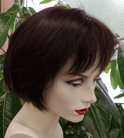 RX 1175 Remy Human Hair Prosthetic Wig Custom Wigs Hairpieces San Francisco Studio Hair Prosthetics Real Hair Wigs Hair Augment Pieces For