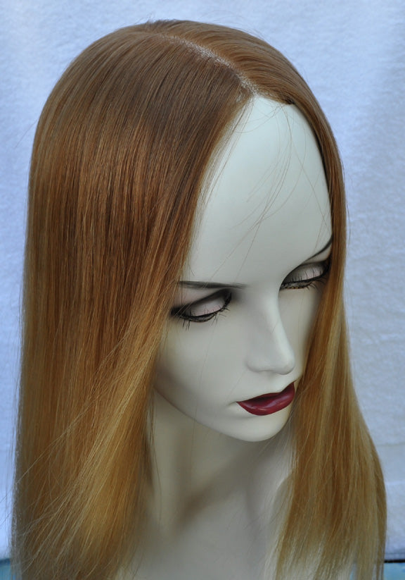 Human Hair 953L  22" Human Hair Wig