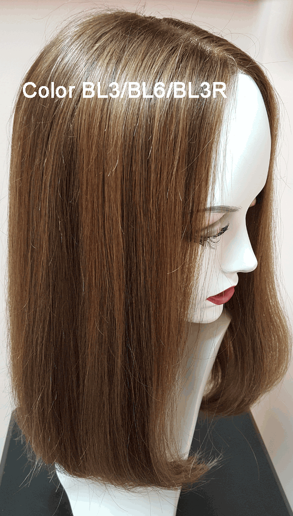 Human Hair 953L  22" Human Hair Wig