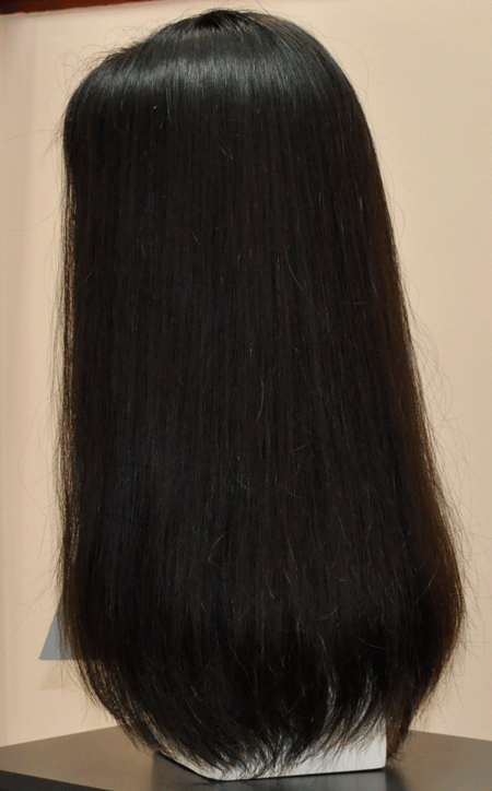 Human Hair 953L  22" Human Hair Wig