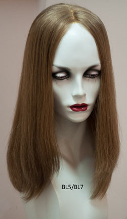 Human Hair 953L  22" Human Hair Wig