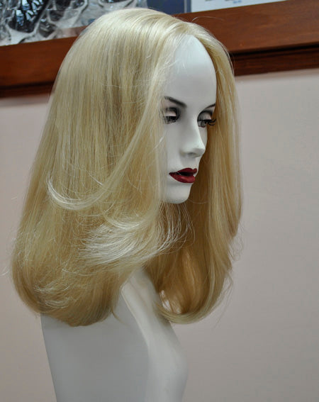 R/X 953 100% Remy Human Hair & Hand Tied Prosthetic Wig - 46 Shades in average size in stock and 24 shades in petite size in stock!