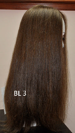 Human Hair 953L  22" Human Hair Wig