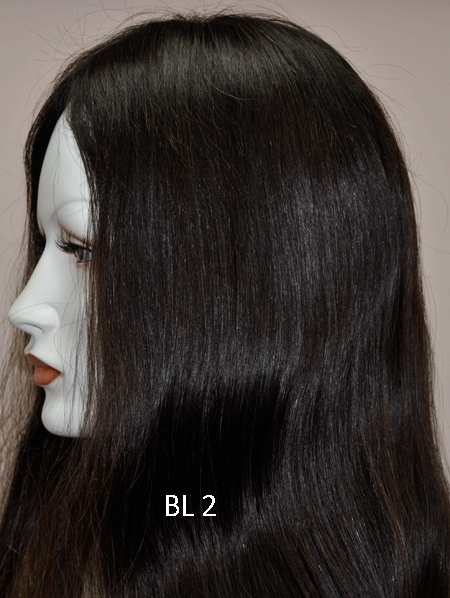 Human Hair 953L  22" Human Hair Wig