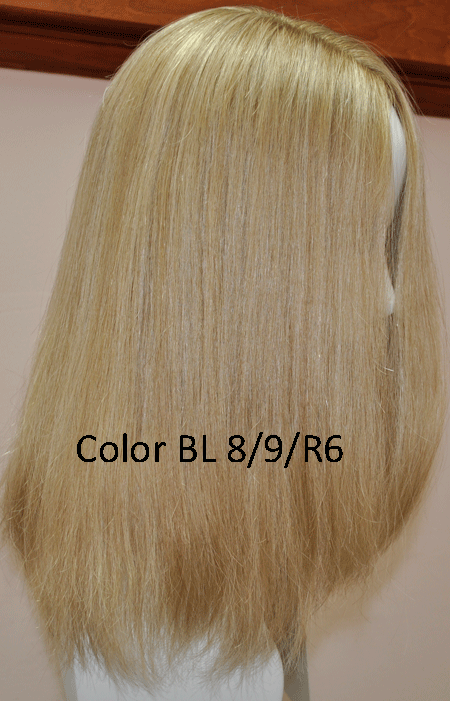 Human Hair 953L  22" Human Hair Wig