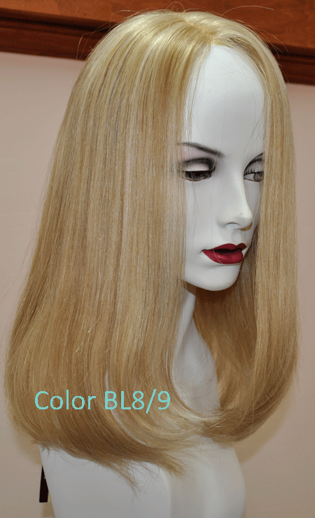 Human Hair 953L  22" Human Hair Wig