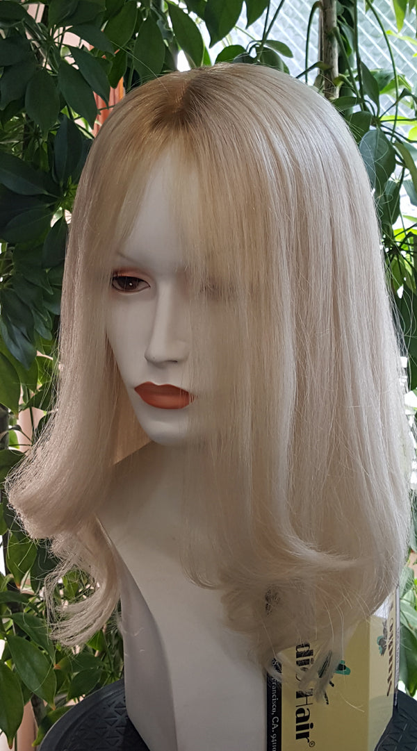 R/X 953 100% Remy Human Hair & Hand Tied Prosthetic Wig - 46 Shades in average size in stock and 24 shades in petite size in stock!