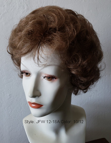 RX JFW12-23 100% Hand-Tied Prosthetic Wig