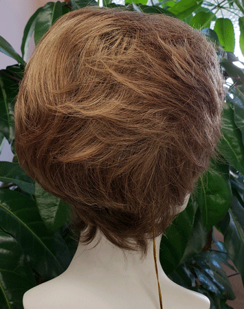 RX 12-24 Prosthetic Wig 100% Hand Tied with Lace Front