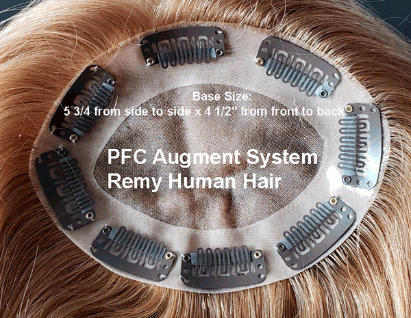 New R/X PFC 100%  Remy Human Hair  Hair Length: 10-12" Augment System.