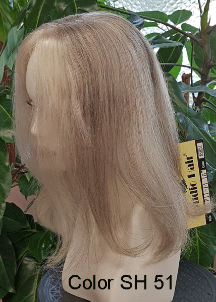 Human Hair 953L  22" Human Hair Wig