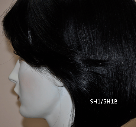 Human Hair 953L  22" Human Hair Wig