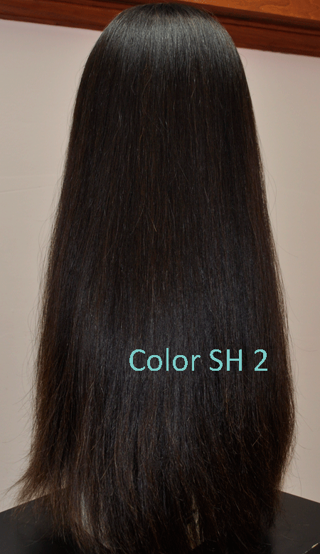 Human Hair 953L  22" Human Hair Wig